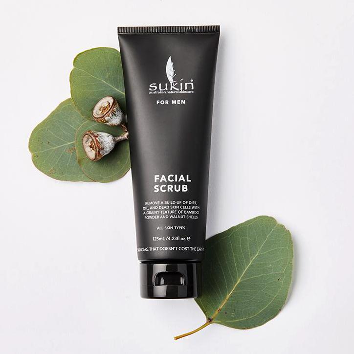 Tẩy tế bào chết Sukin dành cho nam For Men Facial Scrub