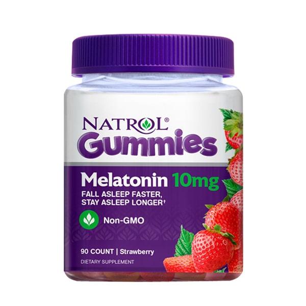 Kẹo dẻo Natrol Melatonin 10mg Sleep
