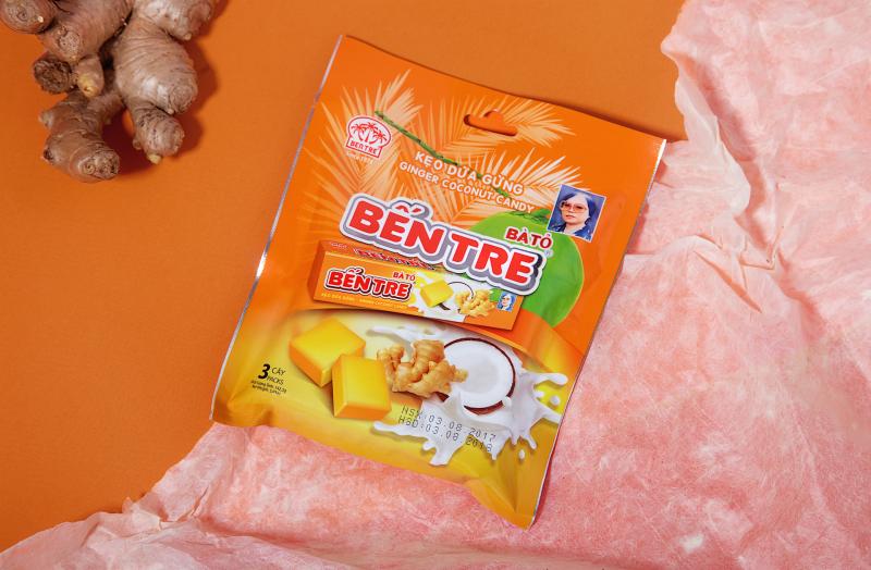 Kẹo dừa Bến Tre - Bà Hai Tỏ