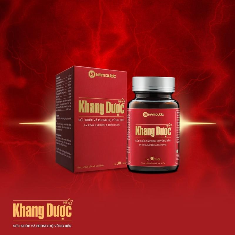 Khang Dược New - Giúp tăng sinh lý, cường sinh lực, phục hồi bản lĩnh phái mạnh