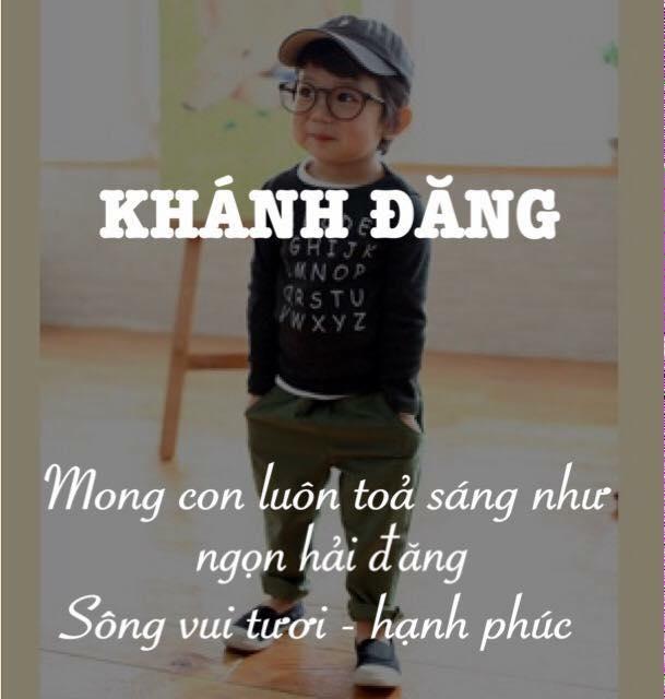Khánh Đăng - Mong con tỏa sáng như ngọn hải đăng, sống vui và hạnh phúc