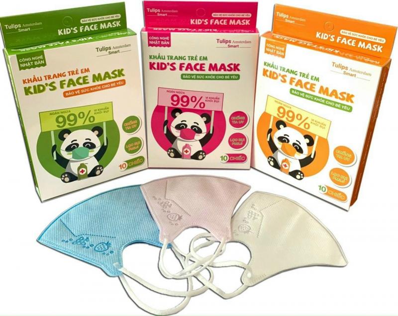 Khẩu trang trẻ em Kid's Face Mask Tulips