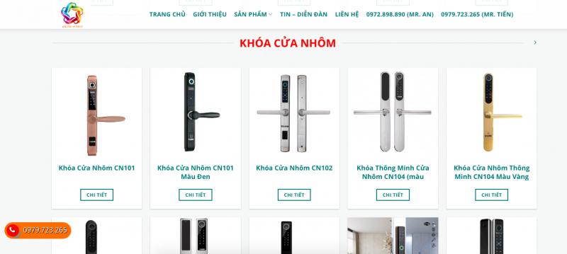 Khoá cửa Khánh An Phát