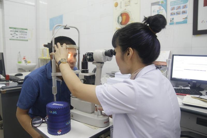 Khoa mắt bệnh viện Bãi Cháy