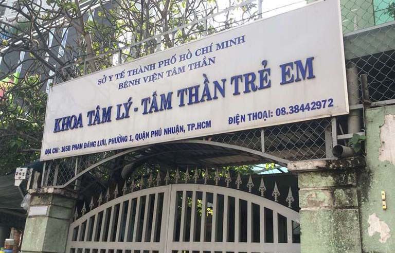 Khoa Tâm lý tâm thần trẻ em – Bệnh viện Tâm thần TP. HCM
