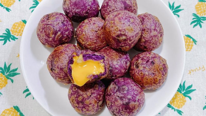 Bánh Khoai mỡ nhân phô mai