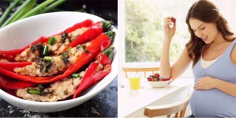 Phụ nữ mang thai không nên ăn các món cay nóng