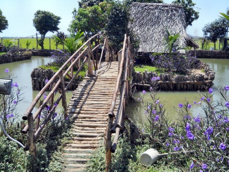 Mô hình làng quê xinh đẹp