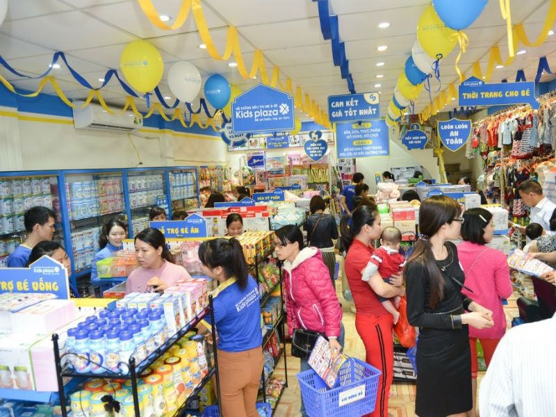 Một cửa hàng thuộc hệ thống Kids Plaza