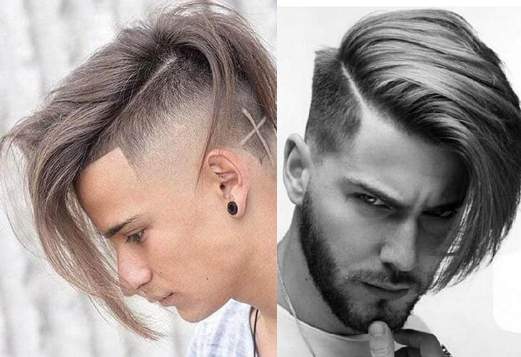 Kiểu tóc bất đối xứng