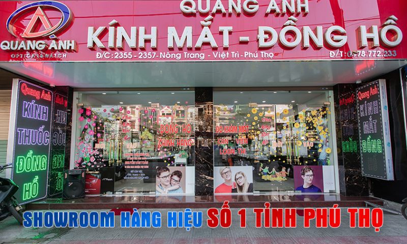 Kính mắt đồng hồ Quang Anh