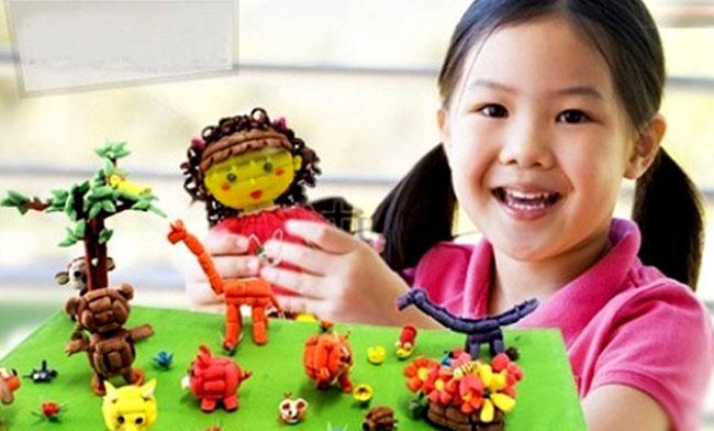 Làm bánh bằng đất sét tặng mẹ