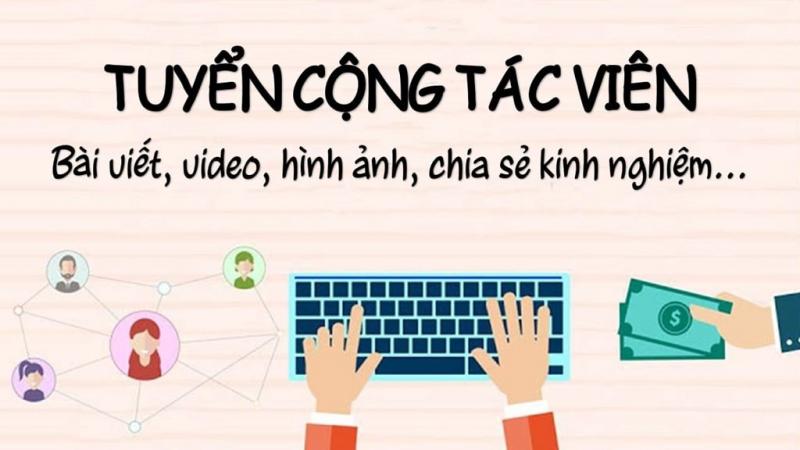 Làm cộng tác viên cho một số trang mạng
