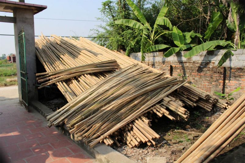 Làng nghề làm mành thôn Đa Quang