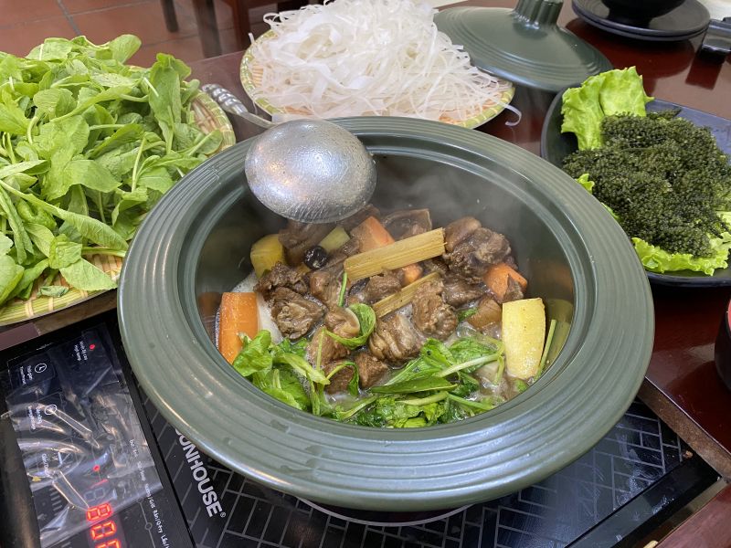 Lẩu Dê Khô Thu Béo - Nghĩa Tân