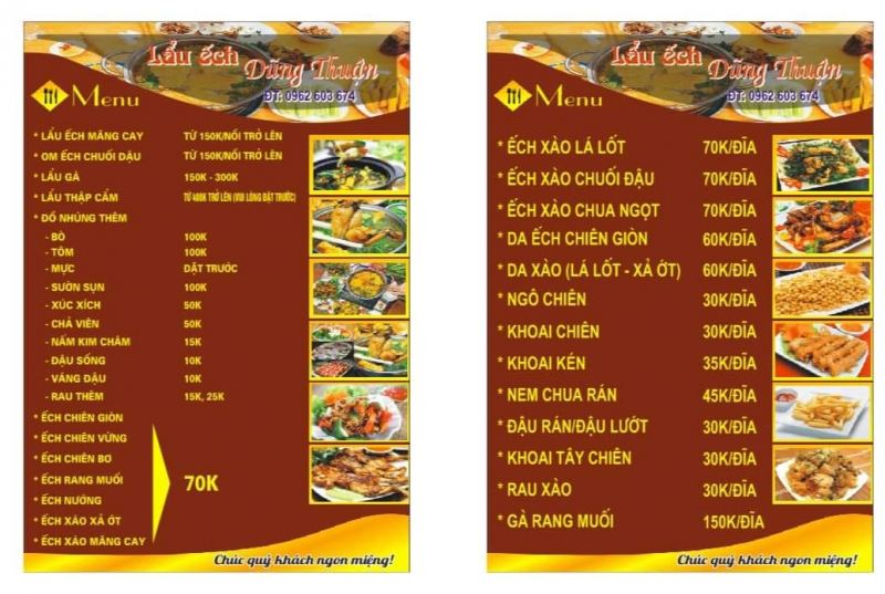 Lẩu Ếch, Gà Dũng Thuận