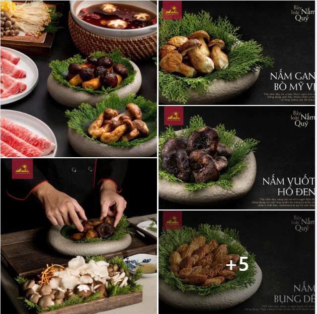 Lẩu nấm Hoàng Kim