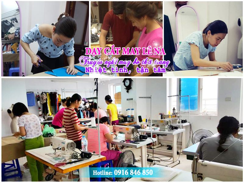 Dạy cắt may Lê Na
