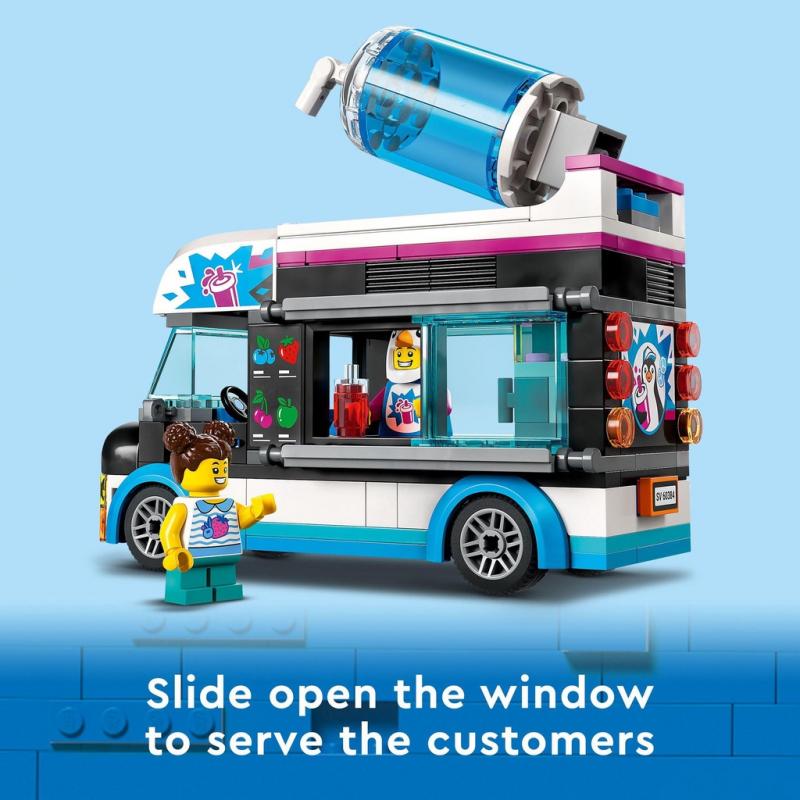 Lego City 60384 xe kem tuyết của Penguin