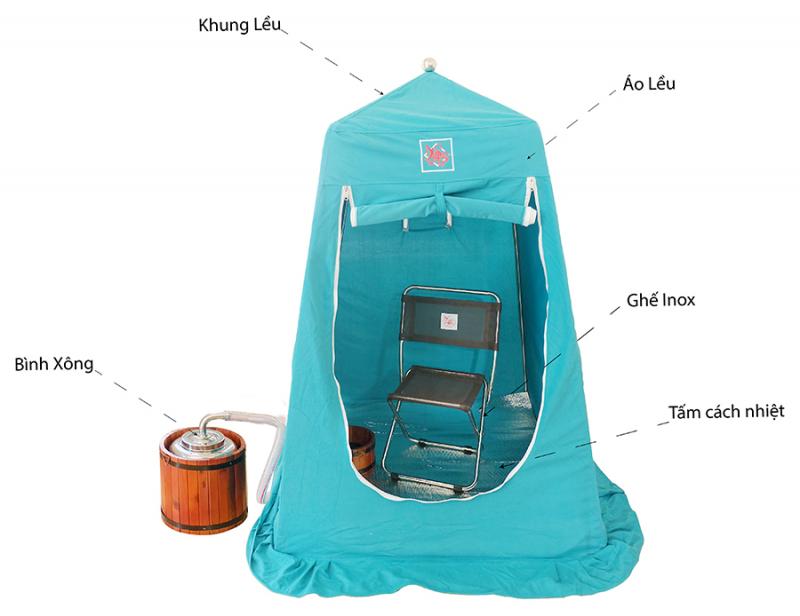 Lều xông hương Xạ Hương