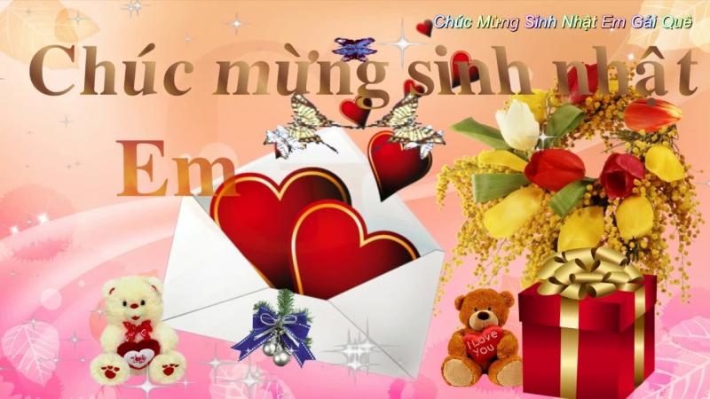 Lời chúc mừng sinh nhật em gái số 6