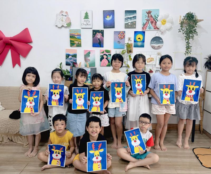 Lớp tiền Tiểu học cô Kha