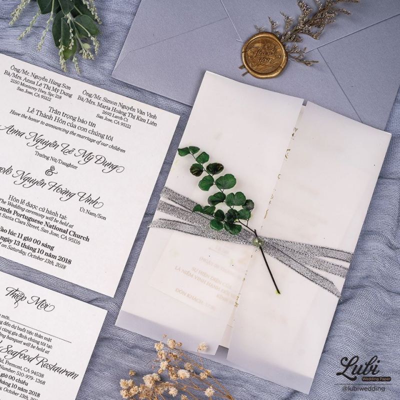 Lubi Wedding Paper
