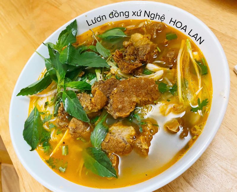 Lươn đồng xứ Nghệ Hoa Lan