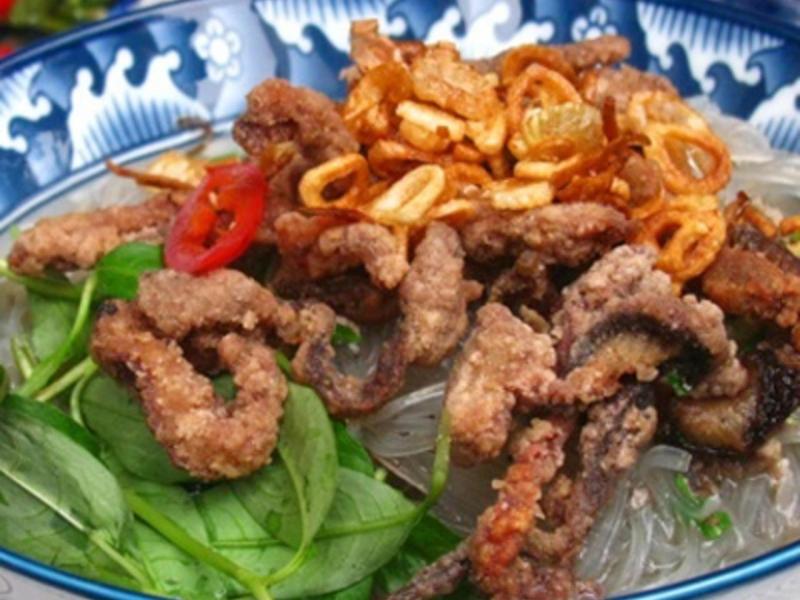 Lươn khô chiên giòn