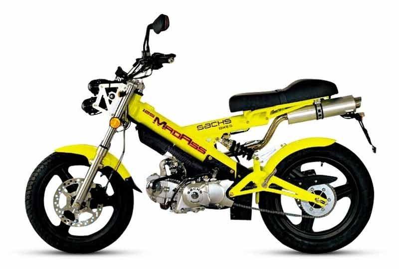 Madass 125 sở hữu kiểu dáng rất lạ và độc đáo.