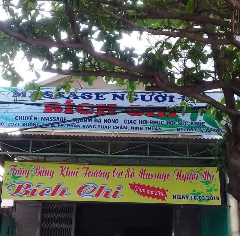 Massage người mù Bích Chi