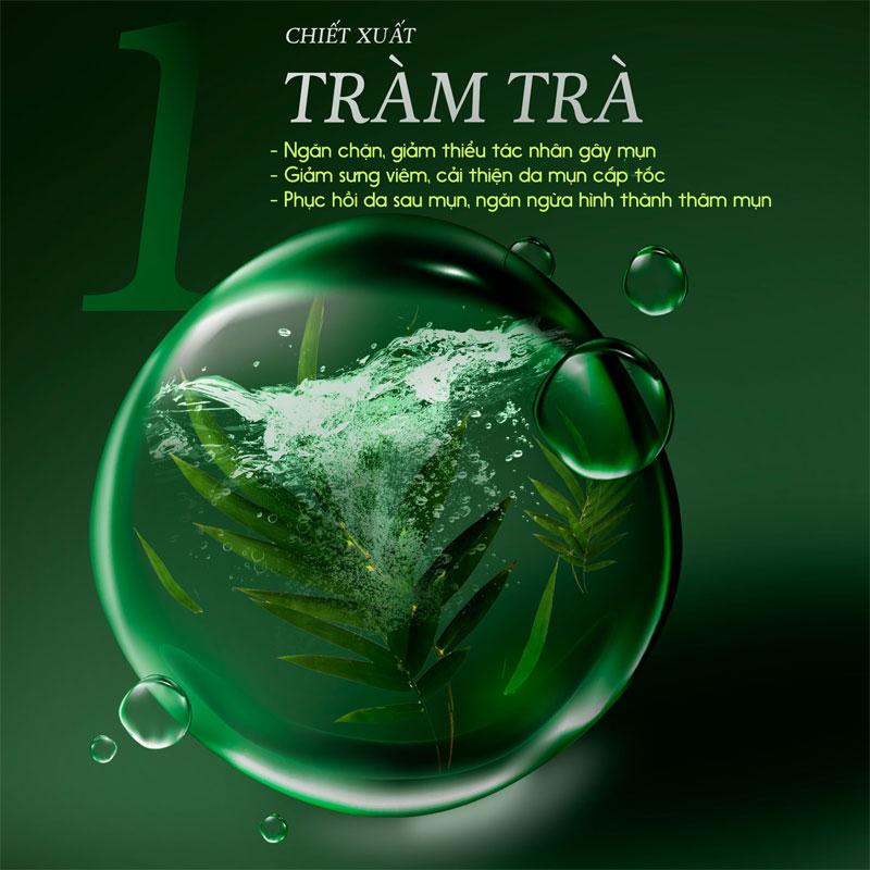 Mặt Nạ BNBG Tràm Trà Thải Độc Da, Giảm Mụn Vita Tea Tree Healing Face Mask Pack 30ml