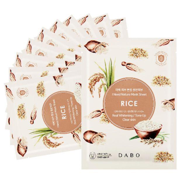 Mặt nạ Dabo I Need Nature Rice