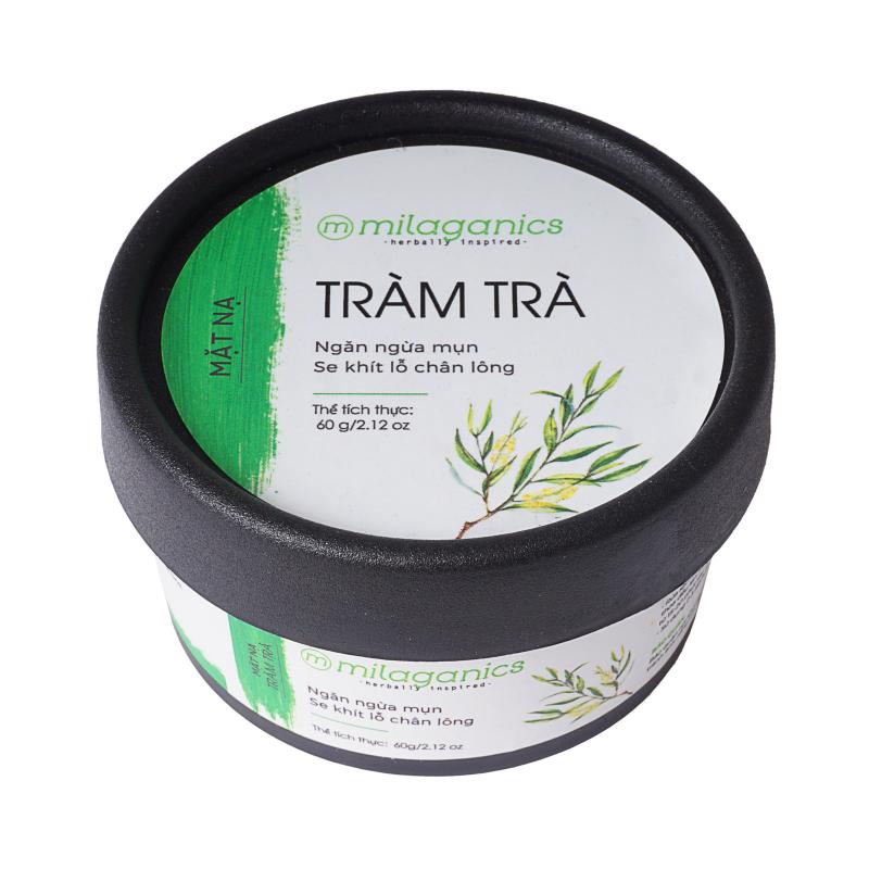 Mặt nạ đất sét tràm trà Milaganics