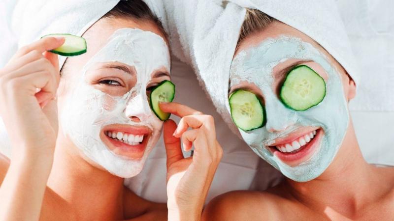 Mặt nạ dưa chuột sữa chua không đường
