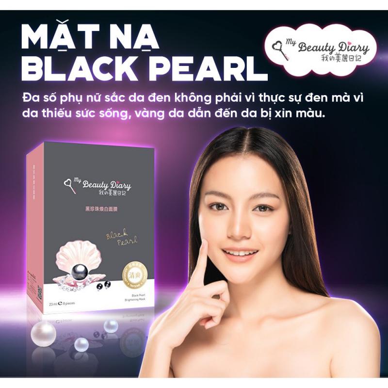 Mặt nạ ngọc trai My Beauty Diary Taiwan Black Pearl Mask