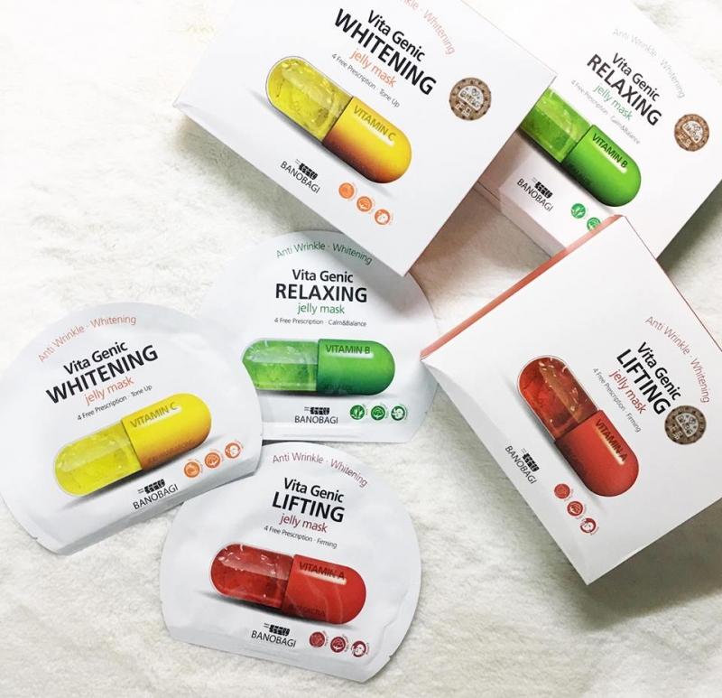Mặt nạ dưỡng da Vitamin Vita Genic Jelly Mask Banobagi