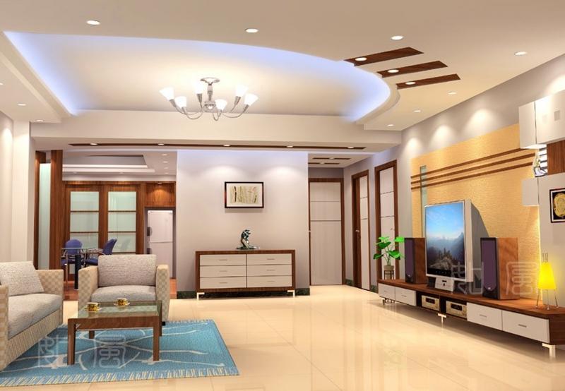 Theo nhiều kiểu nhà hiện đại ngày nay thường sử dụng trần giả thạch cao làm viền, thế nhưng hãy hạn chế những đường viền hình chữ nhật, nét vuông vì điều này đối với phong thủy sẽ không tốt, vận khí của gia chủ sẽ khó được điều hòa.