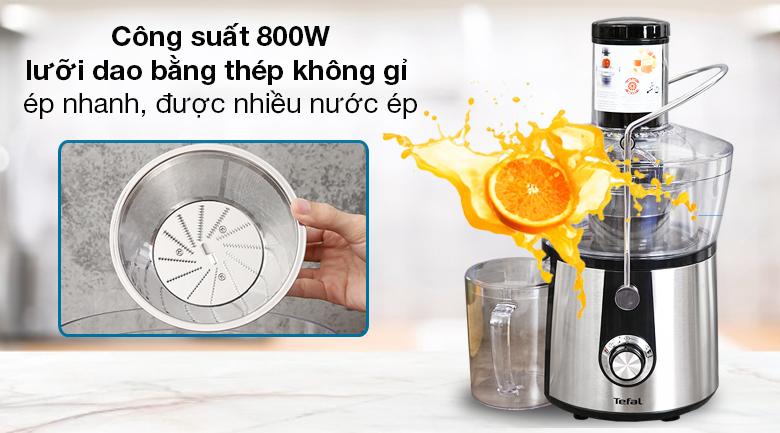 Máy ép trái cây Tefal ZE550D38 800W