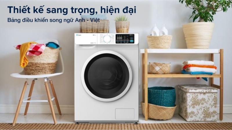 Máy giặt cửa ngang Casper Inverter 10.5 KG WF-105I140BWC