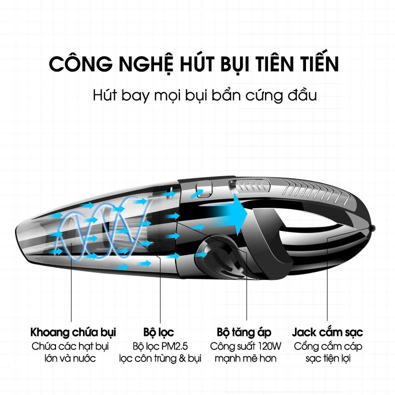 Máy Hút Bụi Cầm Tay Không Dây Damas XC628