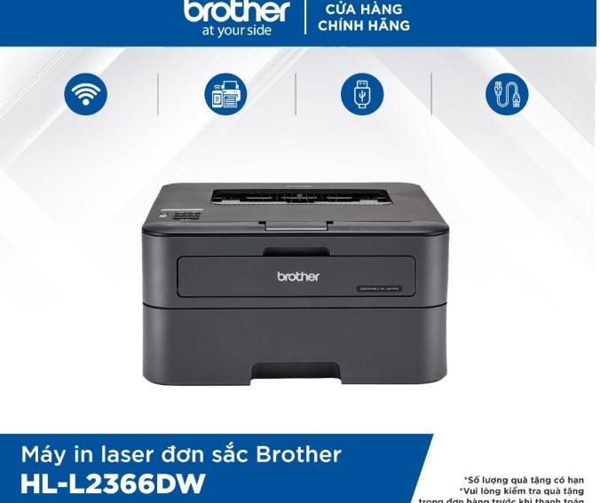 Máy in laser đơn sắc Brother HL-L2366DW
