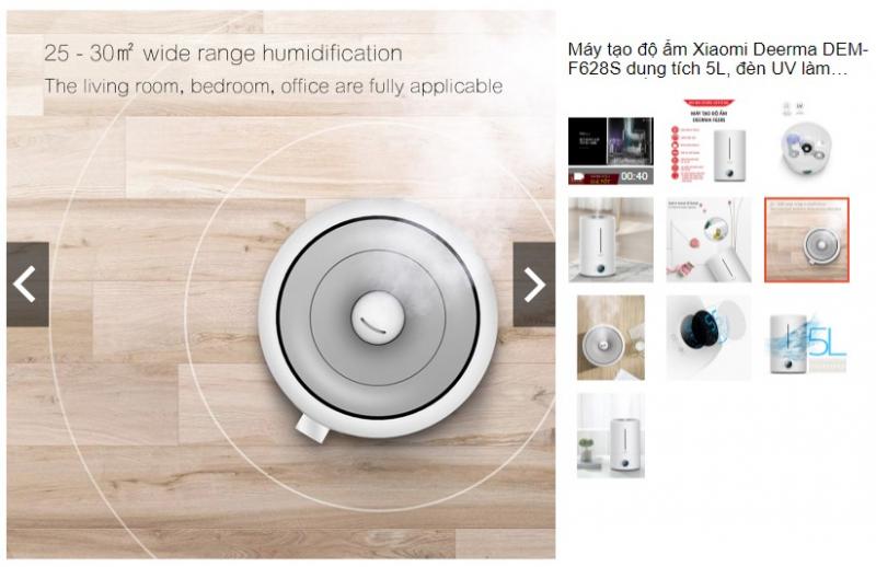 Máy tạo độ ẩm Xiaomi Deerma DEM-F628S