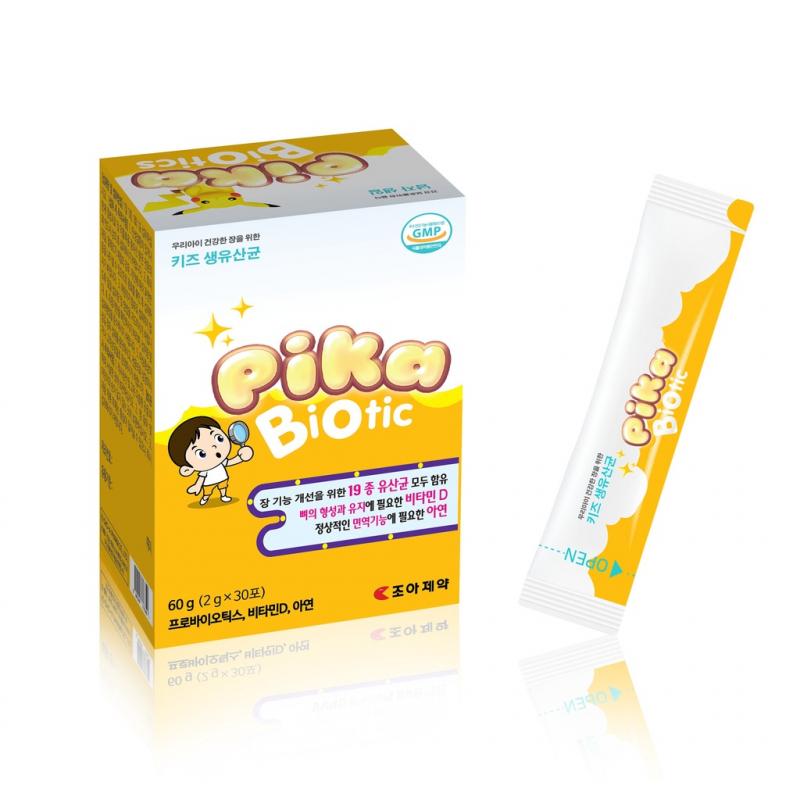 Men vi sinh Pika Biotic Hàn Quốc bổ sung lợi khuẩn, tăng cường hấp thu, ổn định tiêu hóa cho bé