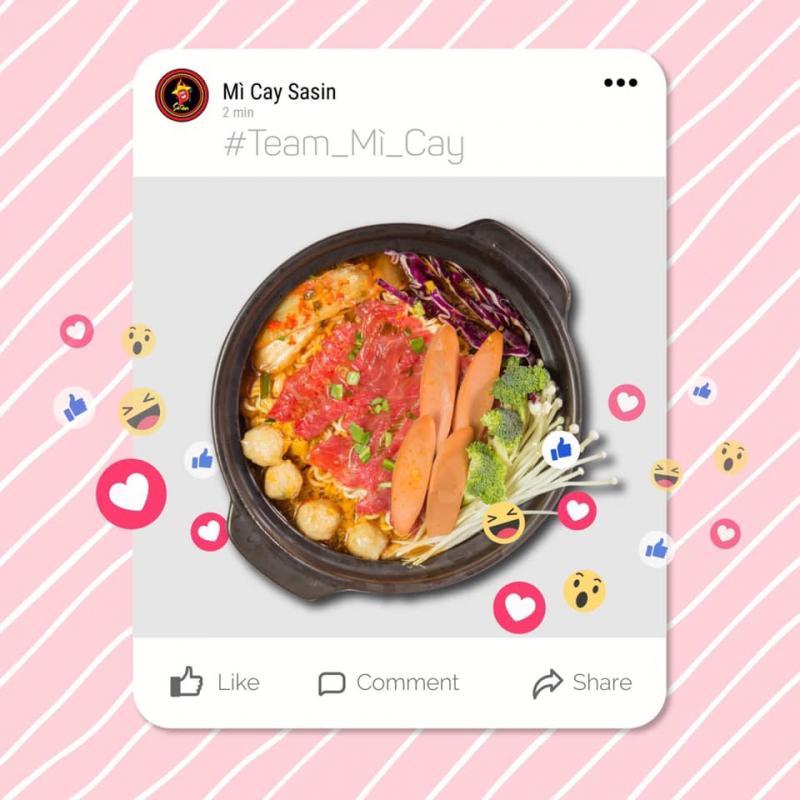 Mì cay Sasin chiều lòng những thực khách khó tính nhất nhờ hương vị đậm đà hấp dẫn không thể chối từ