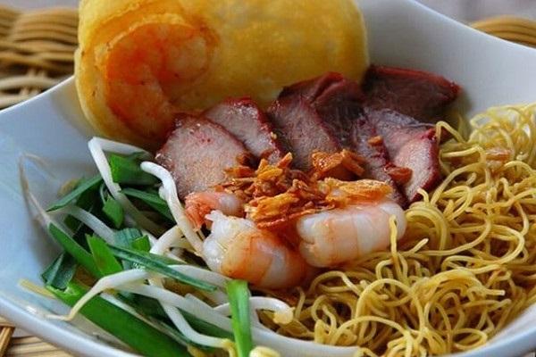 Mì trộn xá xíu Anh Mập