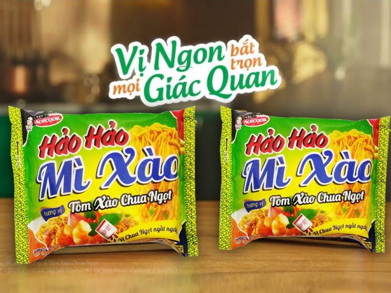 Mì xào tôm chua ngọt Hảo Hảo 75g