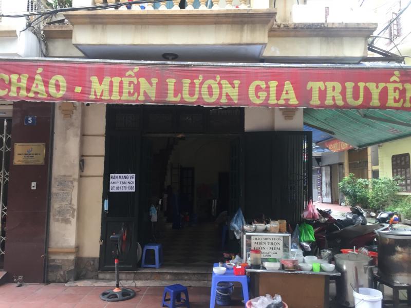 Miến lươn gia truyền