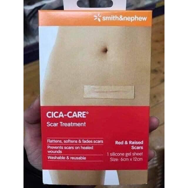 Miếng dán trị sẹo lồi vết mổ CICA CARE GEL SHEET