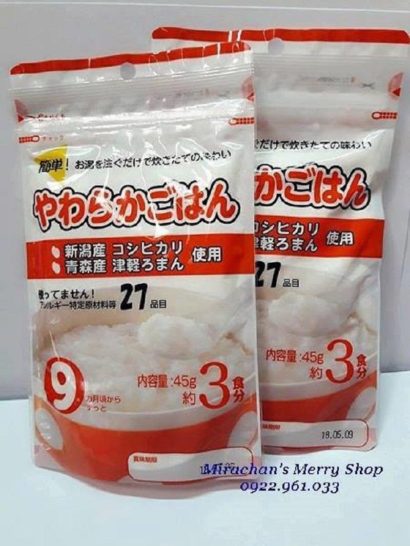 Cơm mềm cho bé ăn dặm giá 135.000 đồng.